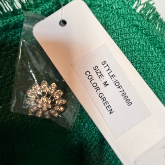 New with Tags Retro Emerald Green INA Dress (NWT) - Picture 3 of 3